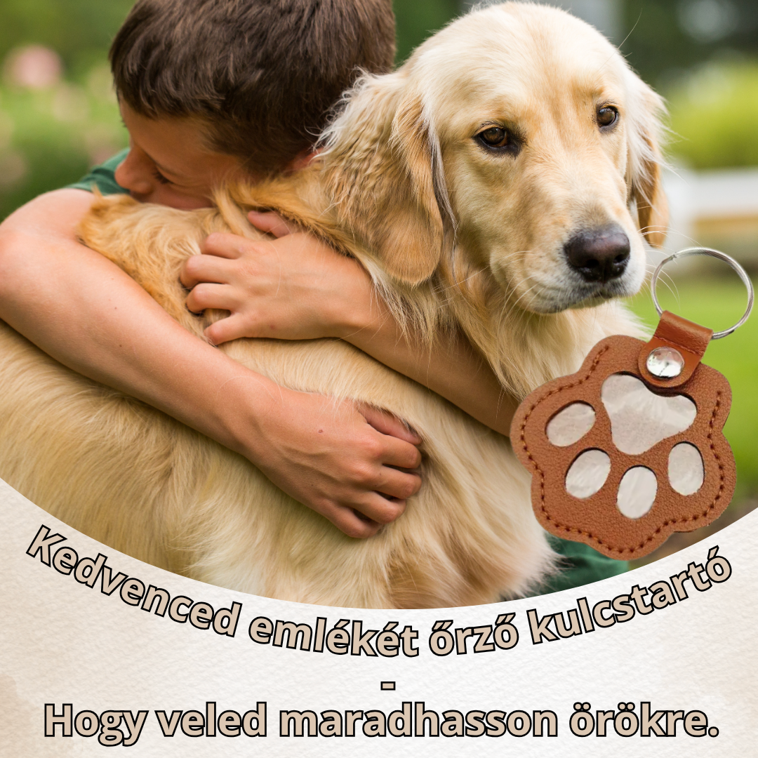 Őrizz meg - Állatszőr emléktáska (kulcstartó)