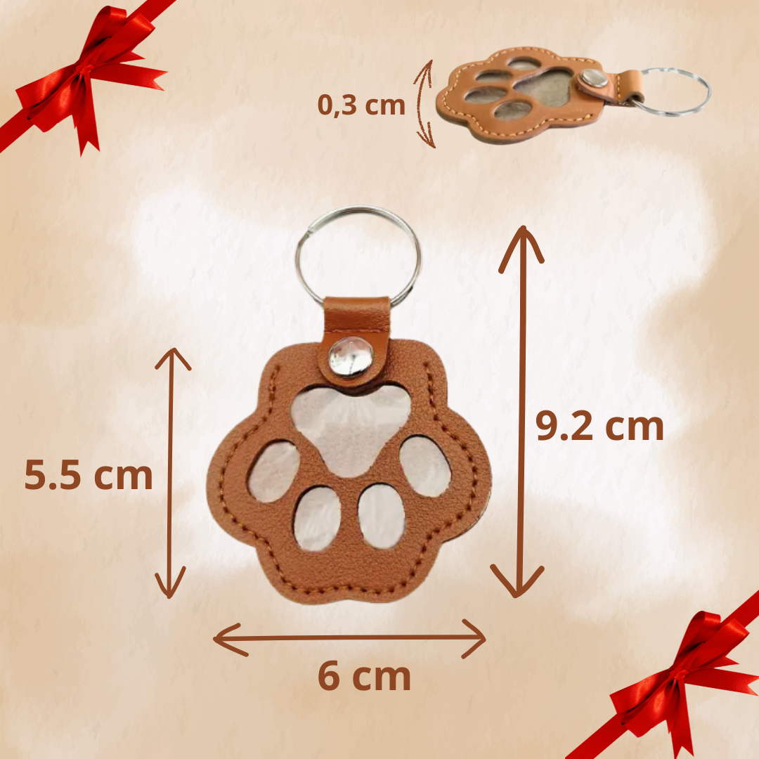 Őrizz meg - Állatszőr emléktáska (kulcstartó)